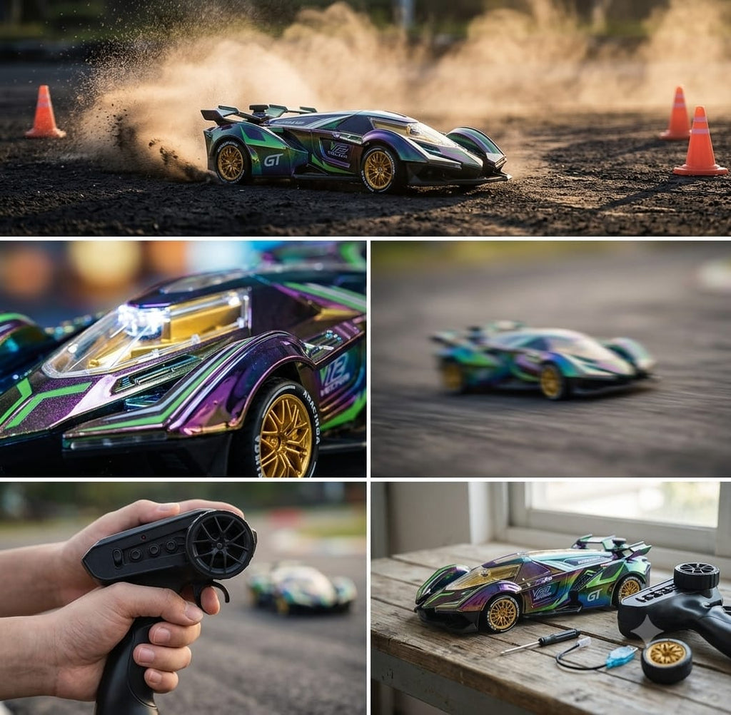 RC Spray Drift Racing Car