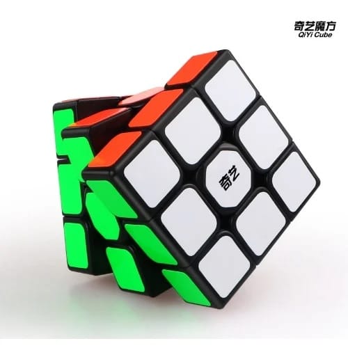 3 by 3 rubix cube stickered
