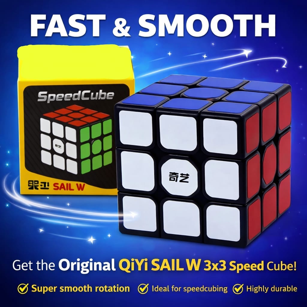 3 by 3 rubix cube stickered