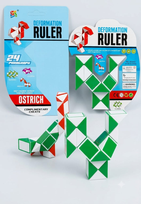 Crazy Deformation Ruler Snake Puzzle Shape Shifter