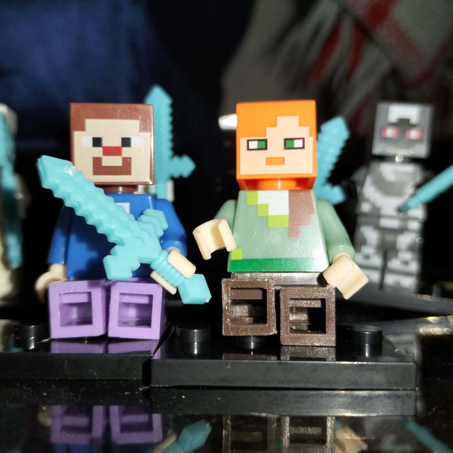 Minecraft action figure Lego set