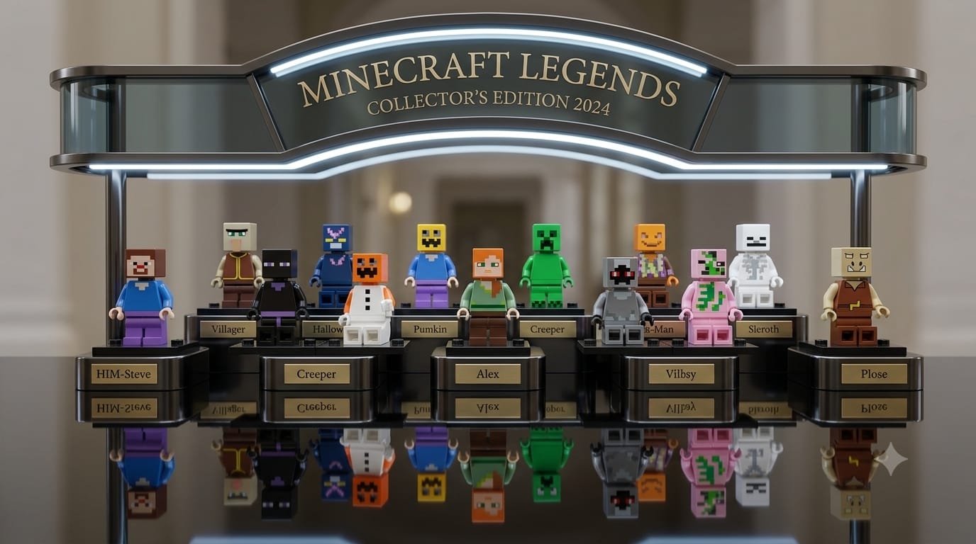 Minecraft action figure Lego set