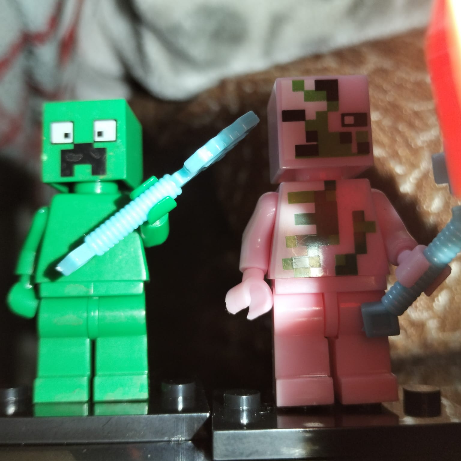 Minecraft action figure Lego set