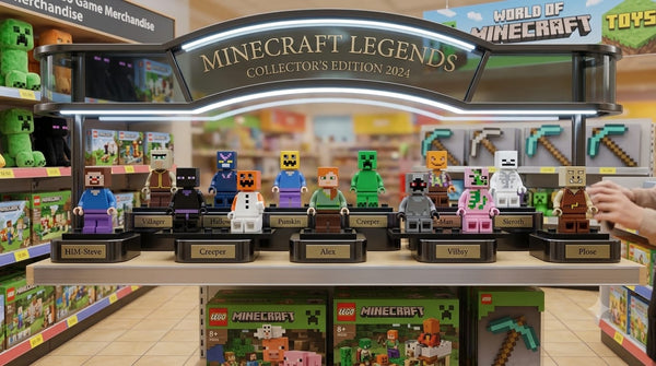 Minecraft action figure Lego set