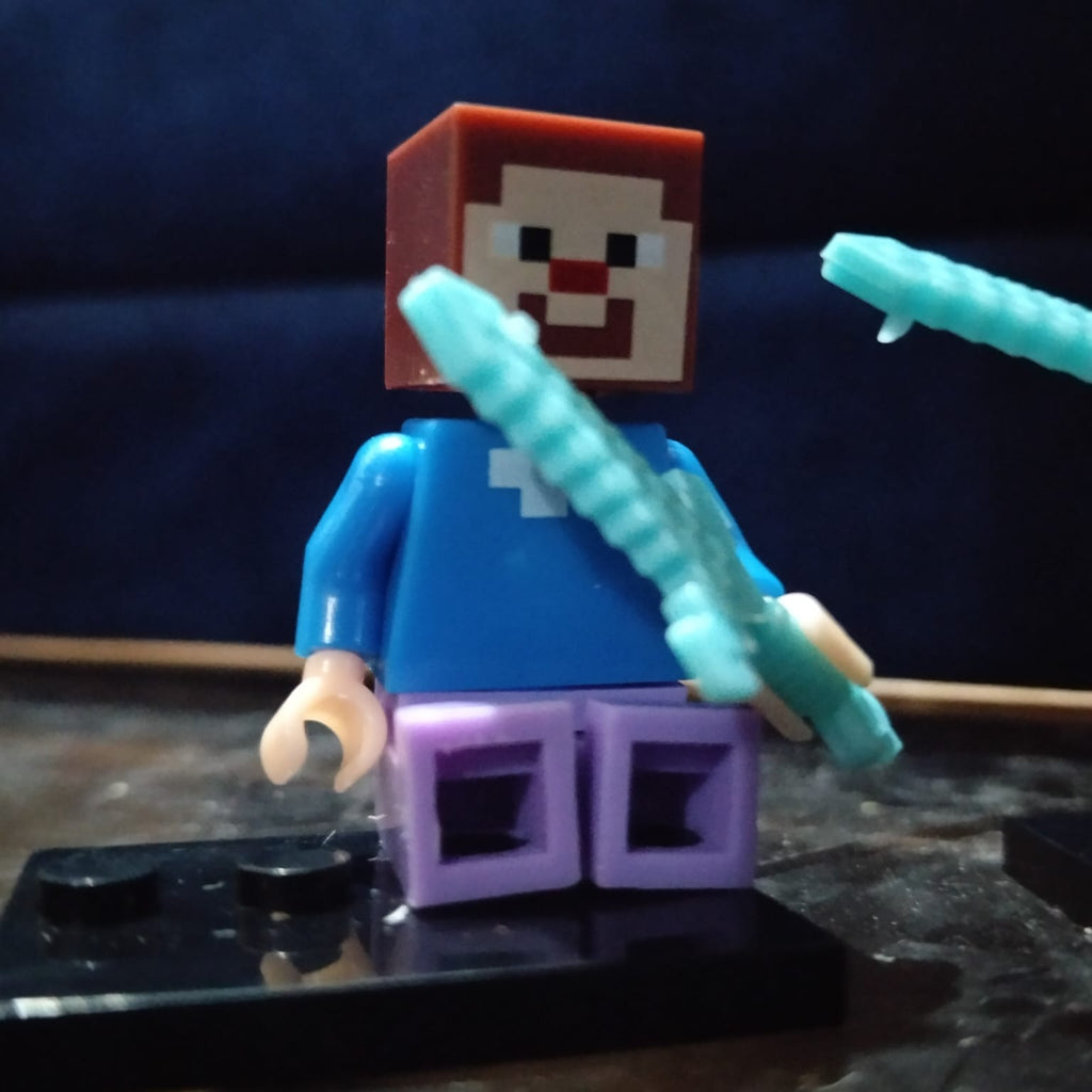 Minecraft action figure Lego set